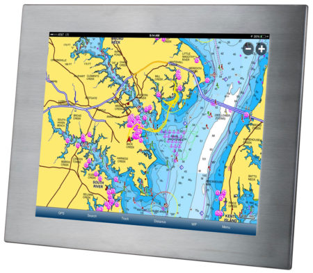 15" Sunlight Readable Waterproof Panel-Mount Touch Screen Monitors