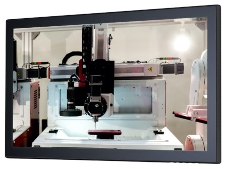 no bezel touchscreen