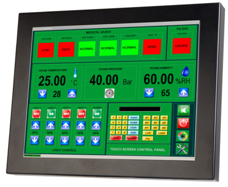 17 inch bright display