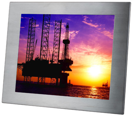 17" Waterproof Sunlight Readable Panel-Mount Touch Screen Monitor