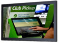 18.5” bezel-less touchscreen