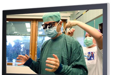21.5" medical touch screen, 21.5" medical-grade touch screen