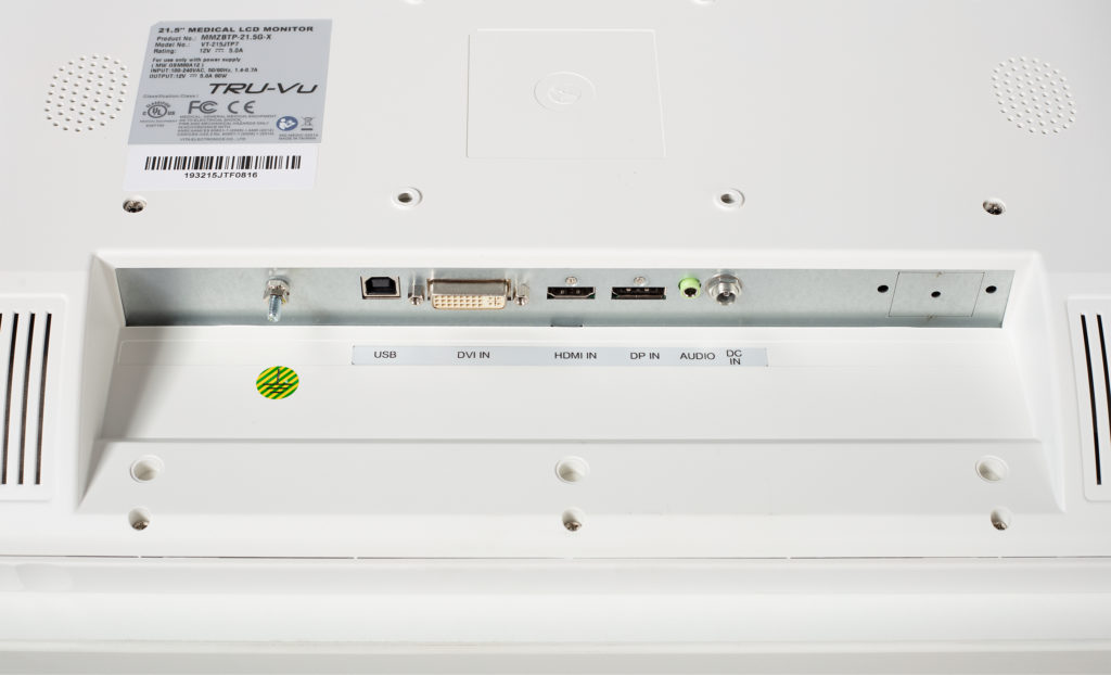 Medical LCD connections surgical display, 27