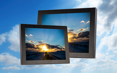 Sunlight Readable Monitors, industrial monitors, rugged lcd displays, touch screens