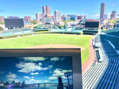 outdoor monitors for MLB