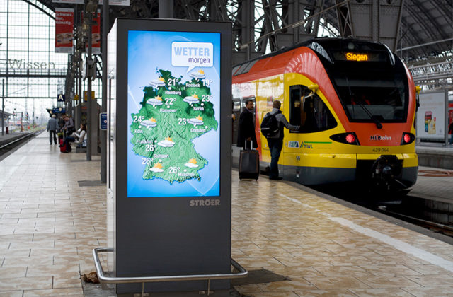 Mass Transit digital signage Monitors