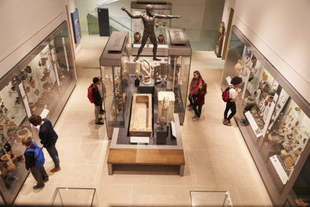 Square Monitors for Museum Exhibits