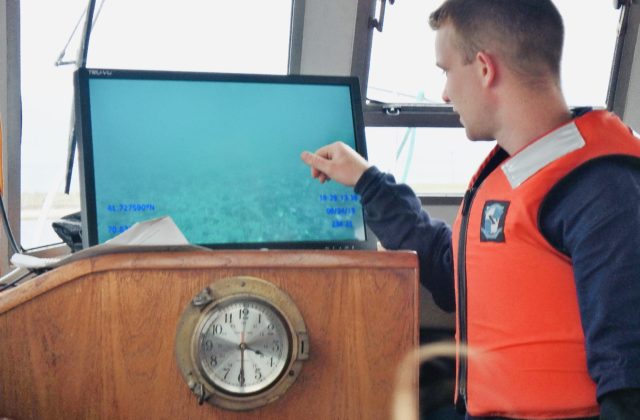 Marine touch screen