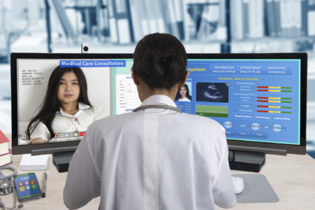 Telemedicine medical display