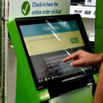 Touch-screen for kiosk
