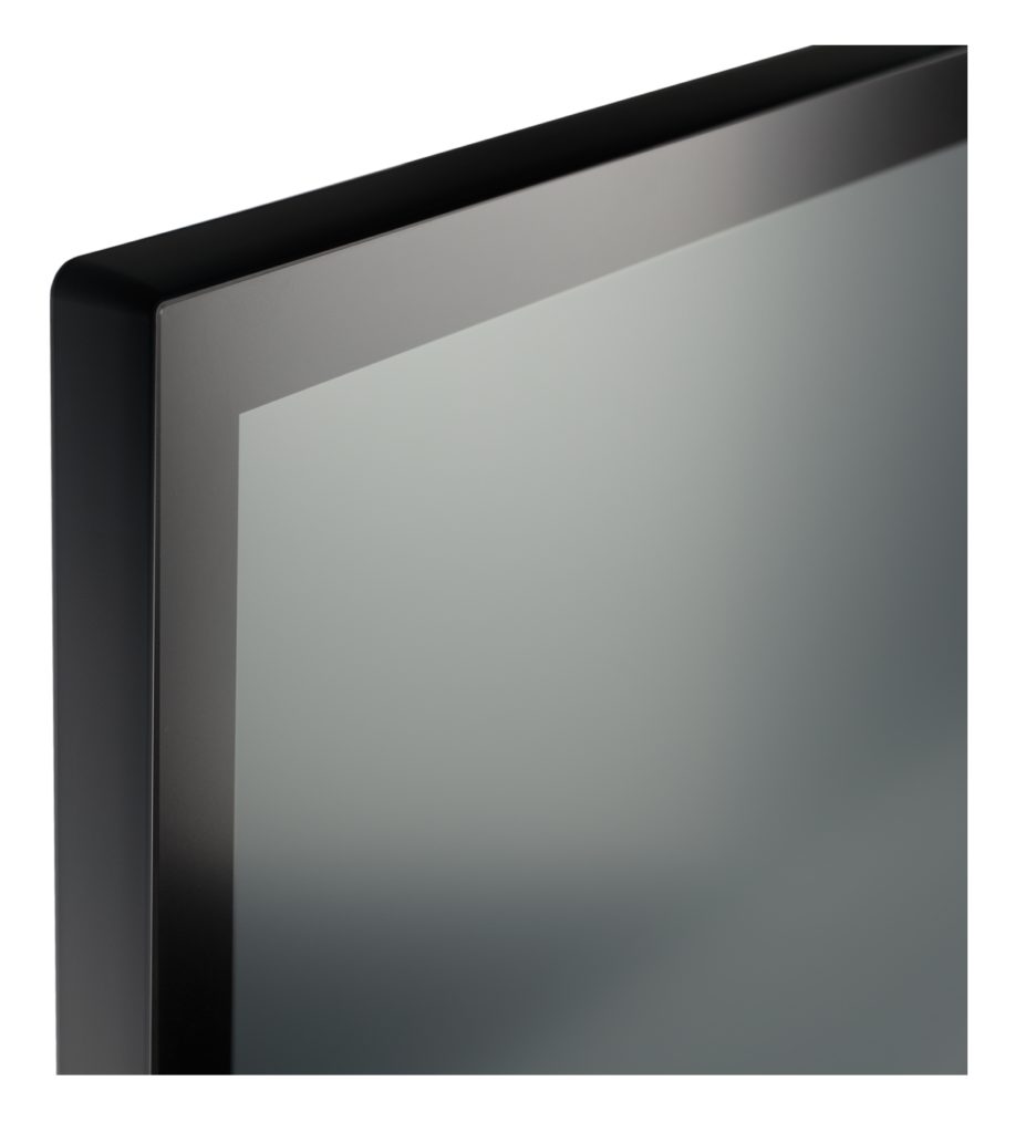 no bezel close up