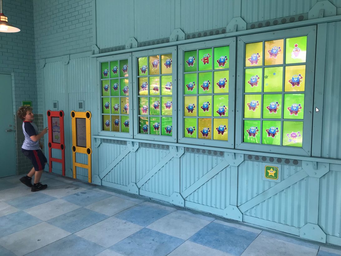 A game at Sesame Street Land