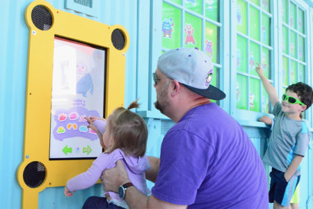 Sesame Street Land Interactive Learning with TRU-Vu