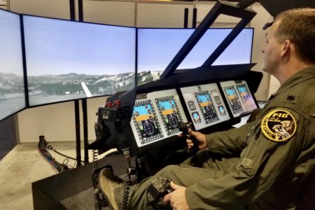 Simulator monitors