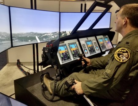 Simulator monitors