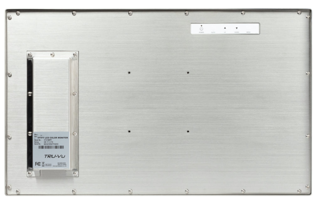 waterproof touchscreen back
