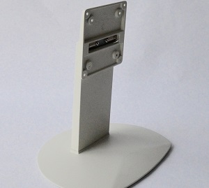 White VESA Monitor Stand