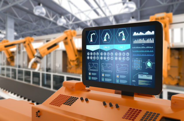 industrial grade touch display